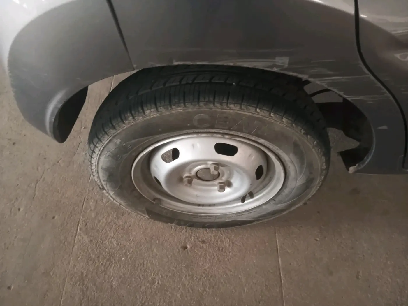 2018 Datsun Redi Go A, Petrol, Manual, 10,490 km, tyre