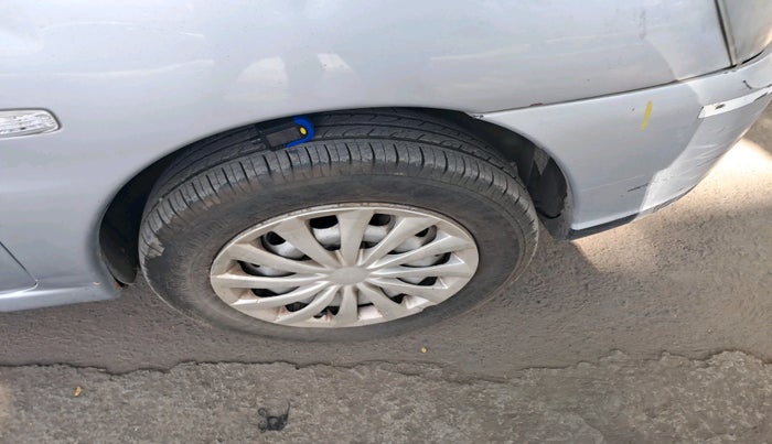 2015 Tata Indigo ECS LX TDI, Diesel, Manual, 1,23,077 km, tyre