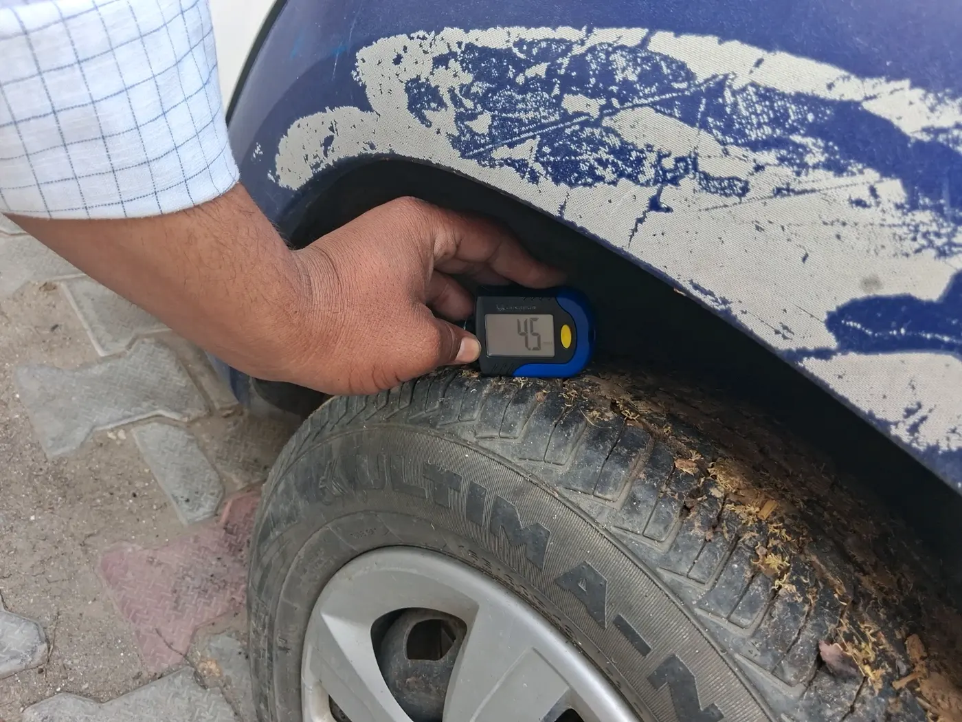 2018 Renault Kwid RXL, Petrol, Manual, 25,365 km, tyre