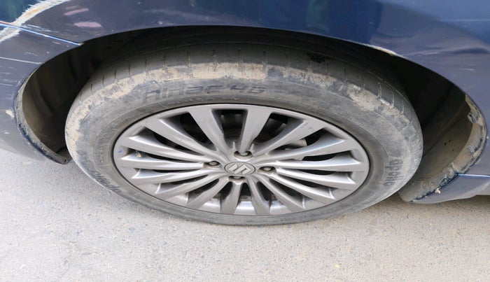 2017 Maruti Ciaz ALPHA 1.4 PETROL, Petrol, Manual, 78,245 km, tyre