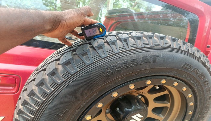 2023 Maruti JIMNY ALPHA ALL GRIP PRO MT, Petrol, Manual, 24,790 km, tyre