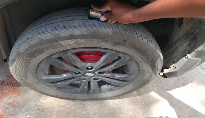 2018 Maruti Vitara Brezza ZDI PLUS AMT, Diesel, Automatic, 1,12,226 km, tyre