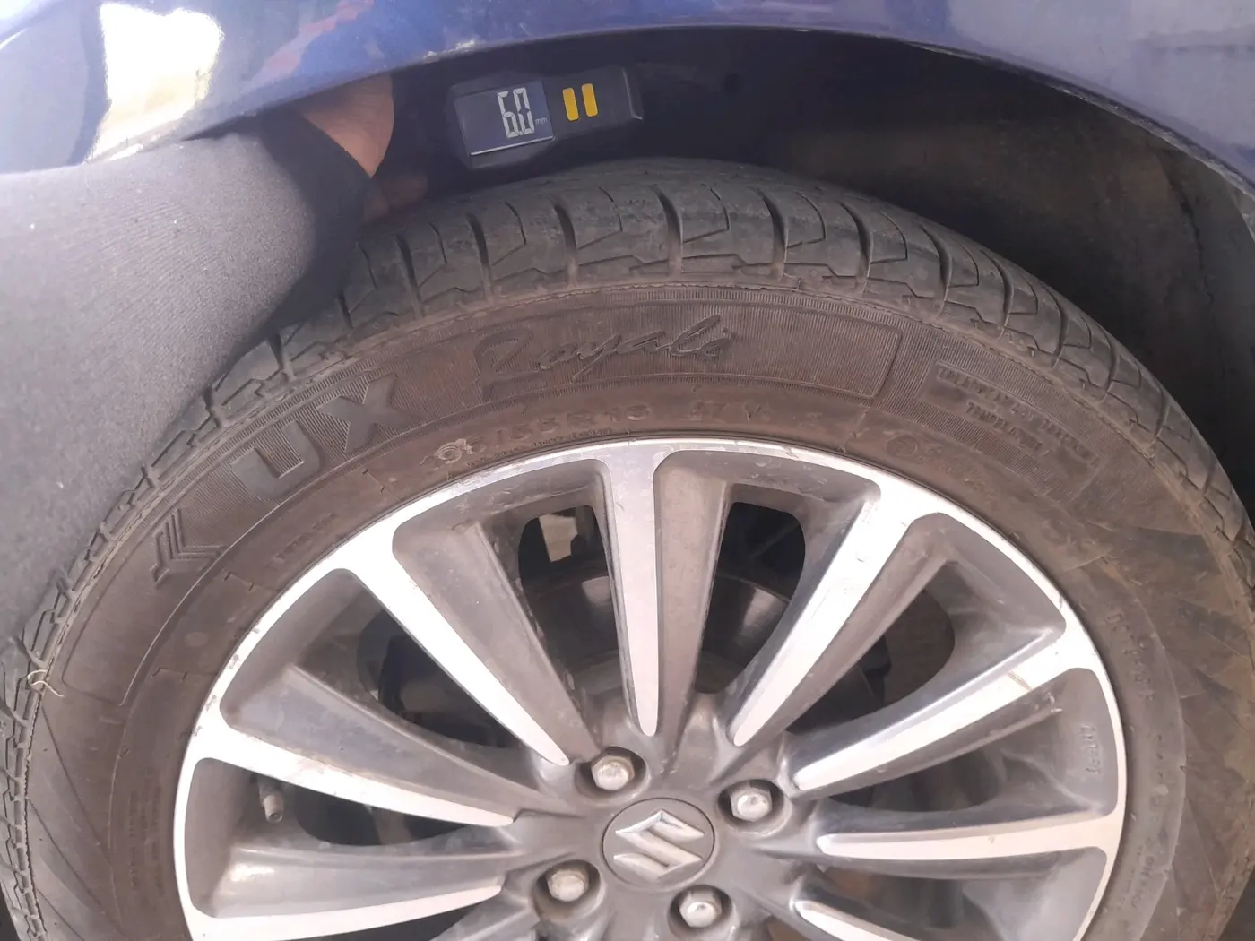 2018 Maruti Ciaz ALPHA 1.5 SHVS PETROL, Petrol, Manual, 89,000 km, tyre