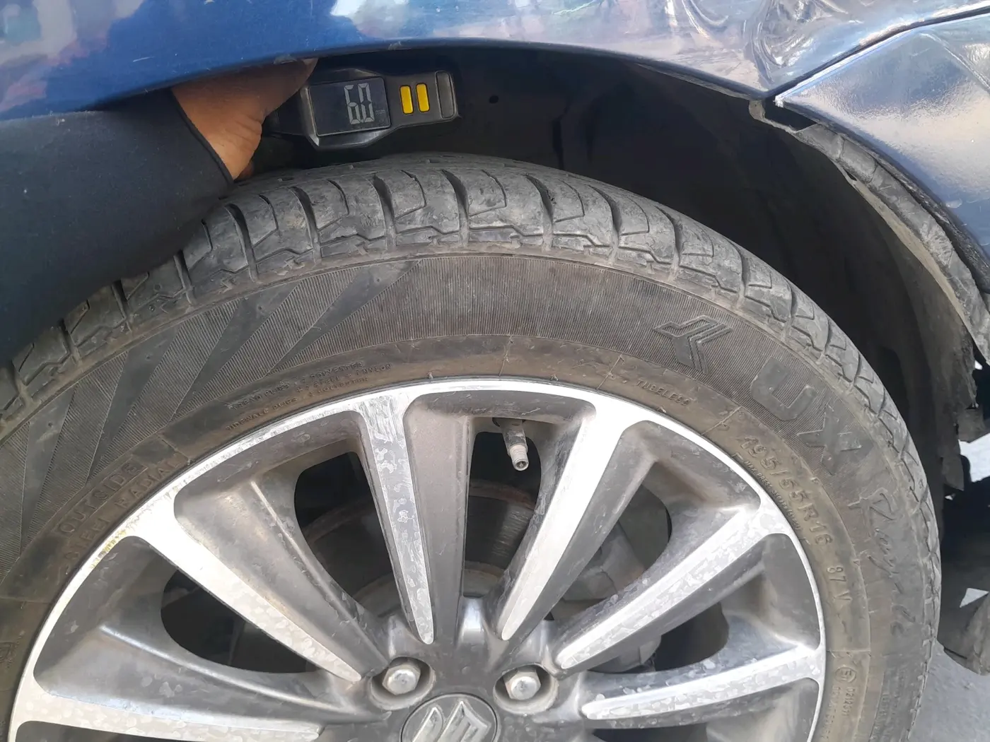 2018 Maruti Ciaz ALPHA 1.5 SHVS PETROL, Petrol, Manual, 89,000 km, tyre