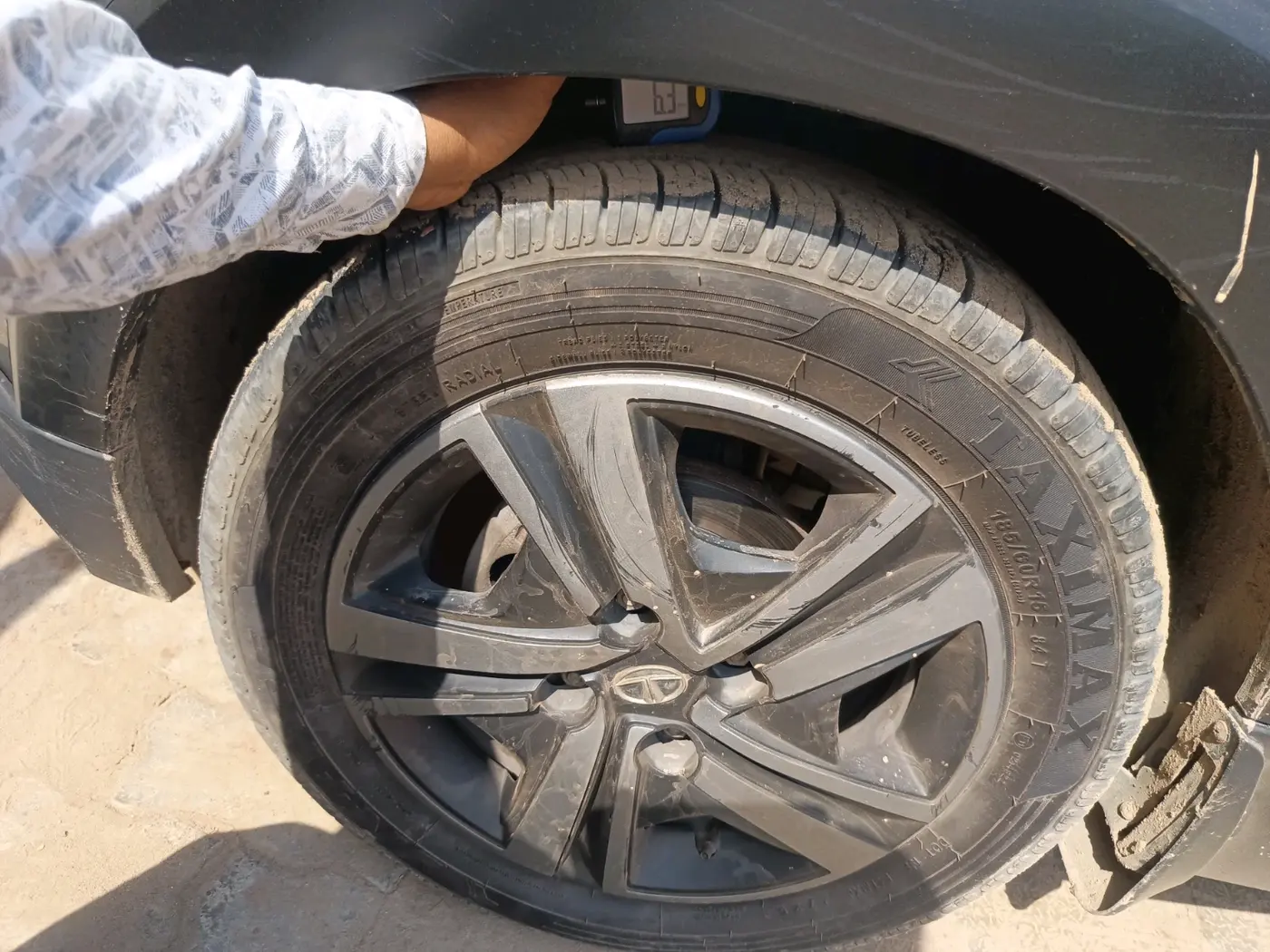 2022 Tata TIAGO NRG XZ MT, Petrol, Manual, 50,362 km, tyre