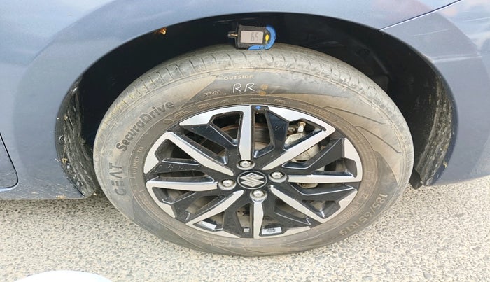 2025 Maruti Dzire ZXi Plus AMT, Petrol, Automatic, 14,955 km, tyre