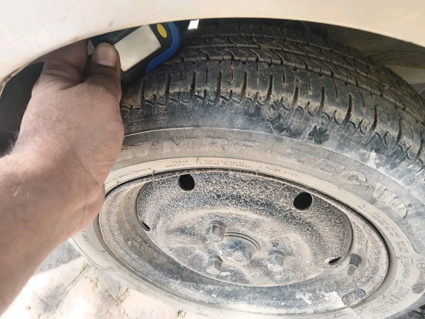 2011 Tata Nano CX, Petrol, Manual, 25,605 km, tyre