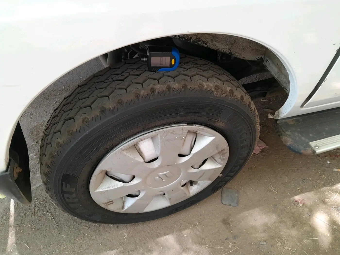 2021 Maruti Eeco 5 STR WITH A/C+HTR, Petrol, Manual, 47,067 km, tyre