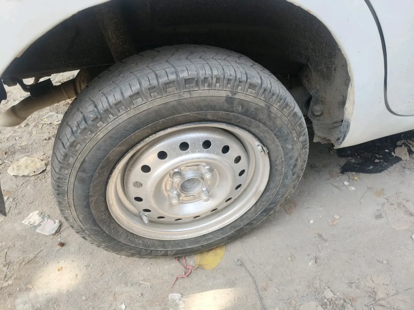 2020 Maruti New Wagon-R LXI CNG 1.0, CNG, Manual, 1,65,456 km, tyre