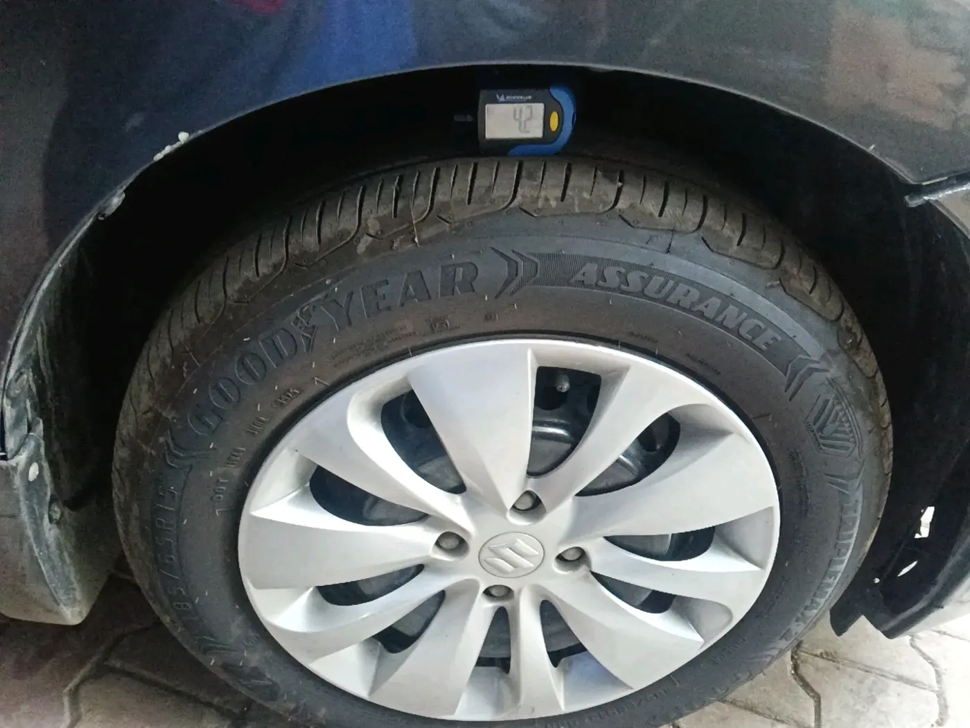 2018 Maruti Baleno DELTA PETROL 1.2, Petrol, Manual, 1,44,188 km, tyre