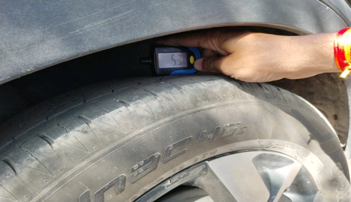 2020 KIA SONET GTX PLUS 1.5 AT, Diesel, Automatic, 1,24,580 km, tyre