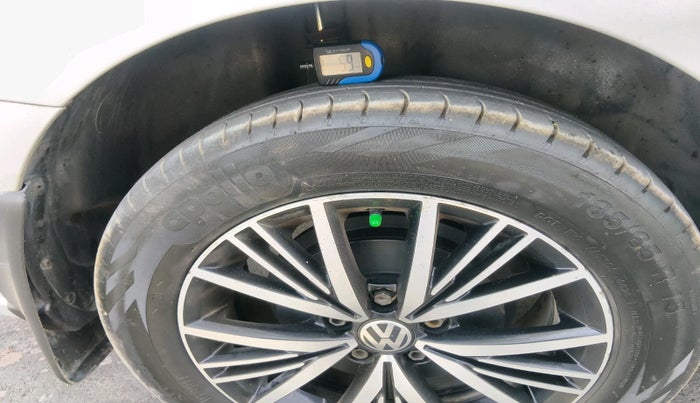 2019 Volkswagen Vento HIGHLINE PETROL AT, Petrol, Automatic, 56,188 km, tyre