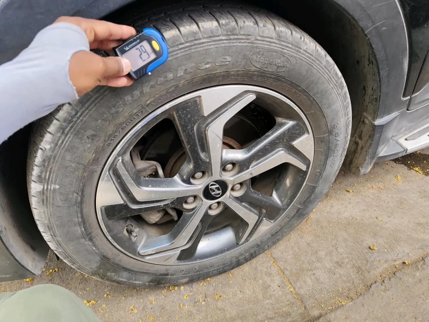 2019 Hyundai Creta SX AT 1.6 DIESEL, Diesel, Automatic, 72,067 km, tyre