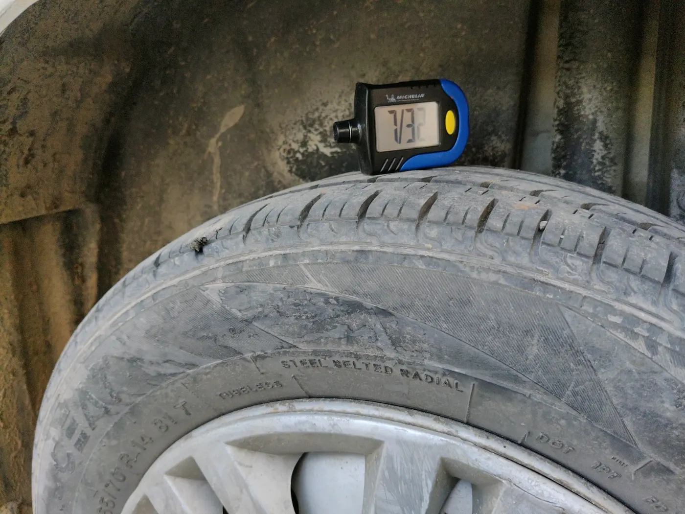 2022 Maruti Swift Dzire TOUR S-CNG (O), CNG, Manual, 1,03,614 km, tyre