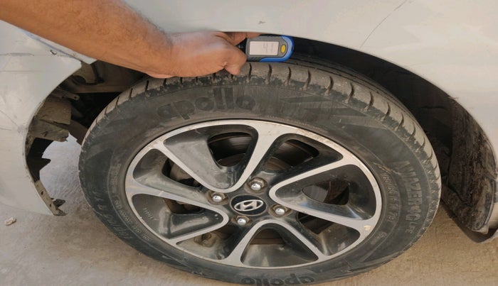 2018 Hyundai Grand i10 SPORTZ AT 1.2 KAPPA VTVT, Petrol, Automatic, 63,088 km, tyre