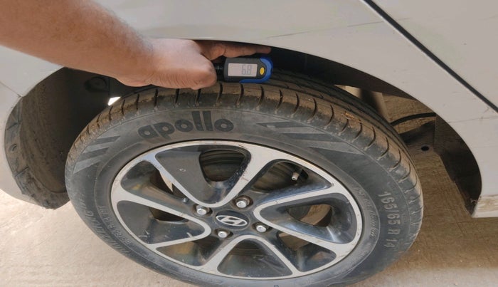 2018 Hyundai Grand i10 SPORTZ AT 1.2 KAPPA VTVT, Petrol, Automatic, 63,088 km, tyre