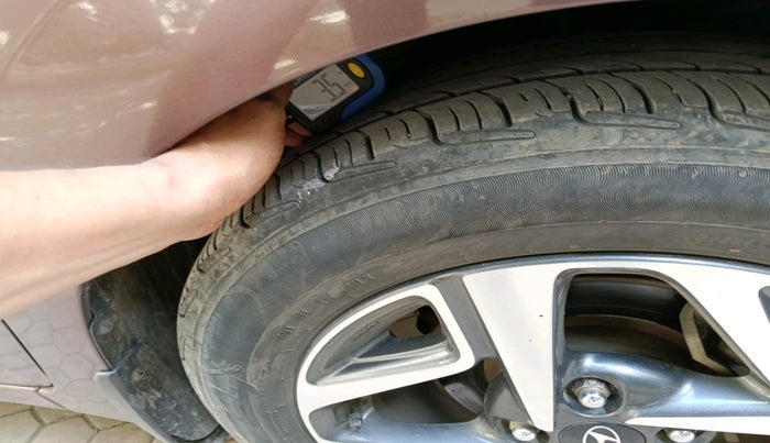 2020 Hyundai AURA SX 1.2, Petrol, Manual, 90,927 km, tyre