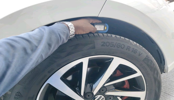 2025 Volkswagen VIRTUS GT Plus 1.5 TSI EVO DSG (Electric Seats), Petrol, Automatic, 21,101 km, tyre