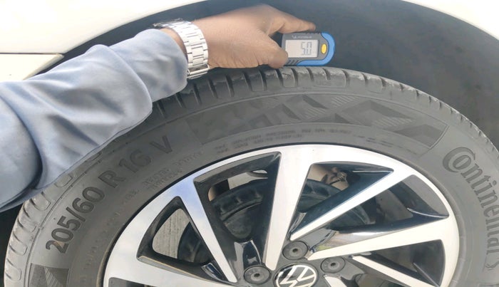 2025 Volkswagen VIRTUS GT Plus 1.5 TSI EVO DSG (Electric Seats), Petrol, Automatic, 21,101 km, tyre