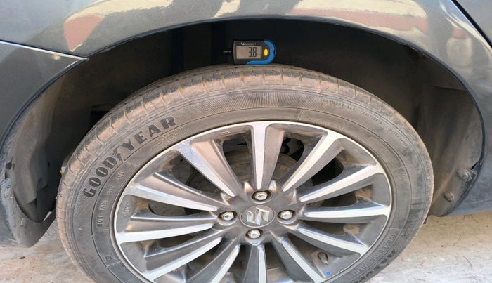 2023 Maruti Ciaz ALPHA  AT 1.5 SHVS PETROL, Petrol, Automatic, 40,526 km, tyre