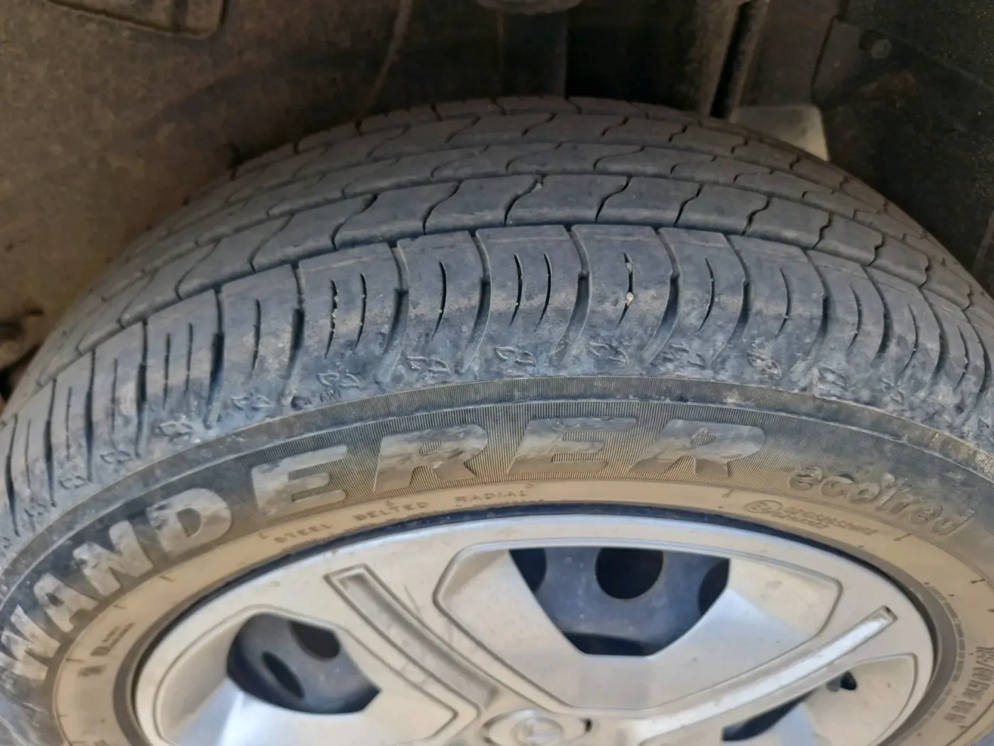 2023 Tata NEXON XM PETROL, Petrol, Manual, 70,238 km, tyre