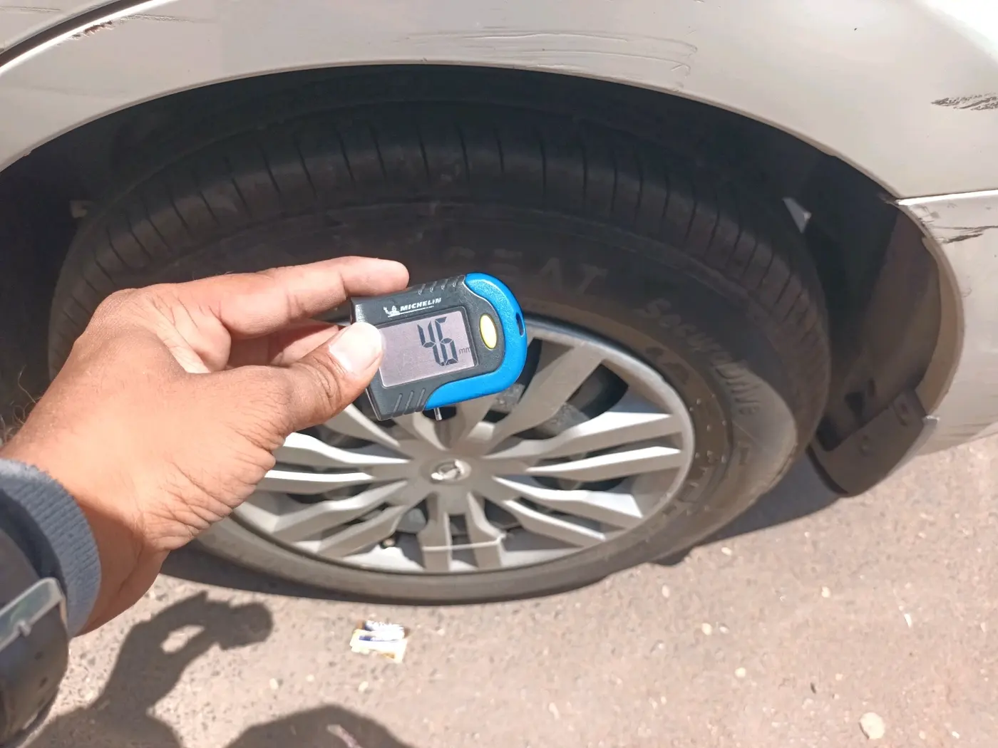 2021 Maruti Dzire VXI, CNG, Manual, 65,757 km, tyre