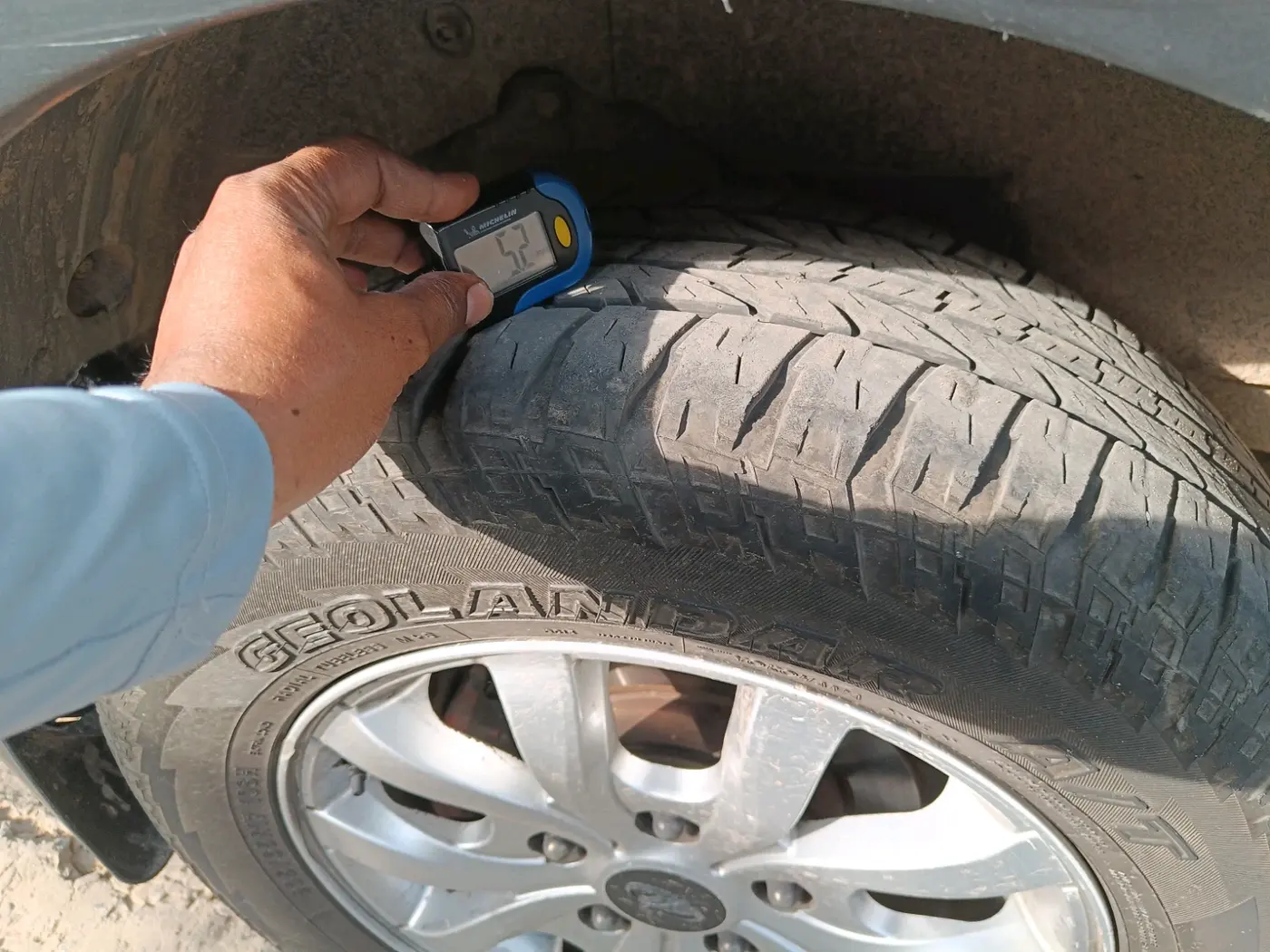 2018 Mahindra XUV500 W9, Diesel, Manual, 1,12,028 km, tyre