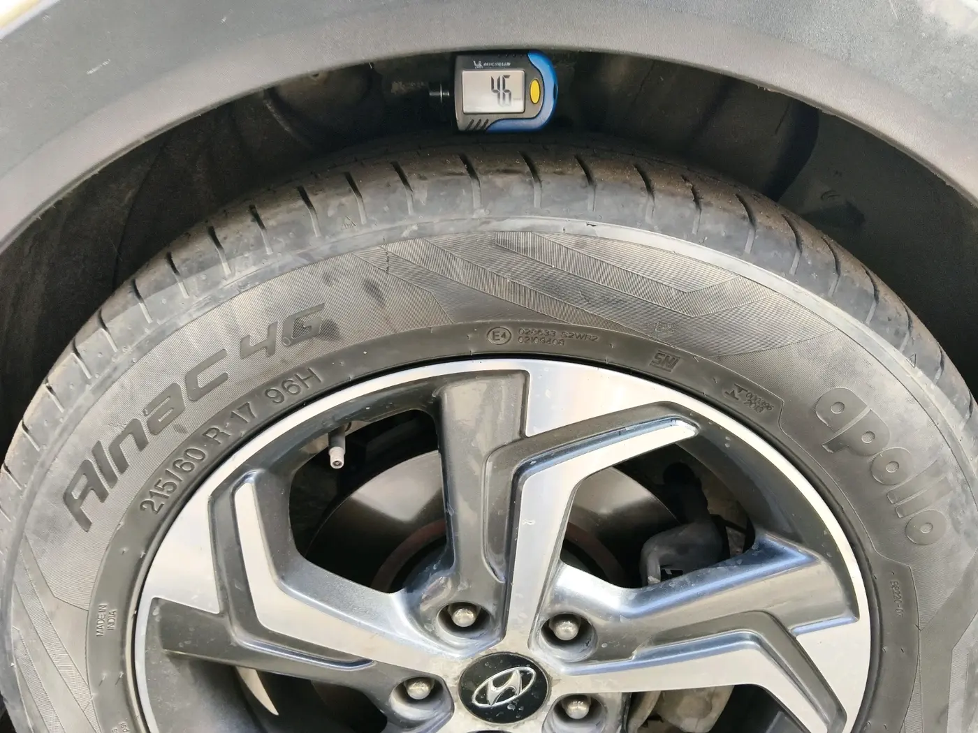 2019 Hyundai Creta SX AT 1.6 DIESEL, Diesel, Automatic, 86,557 km, tyre