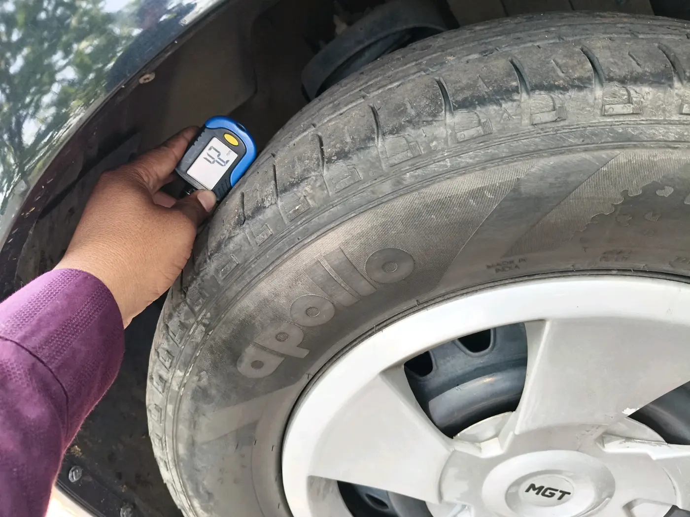 2021 Mahindra Scorpio S5, Diesel, Manual, 94,666 km, tyre
