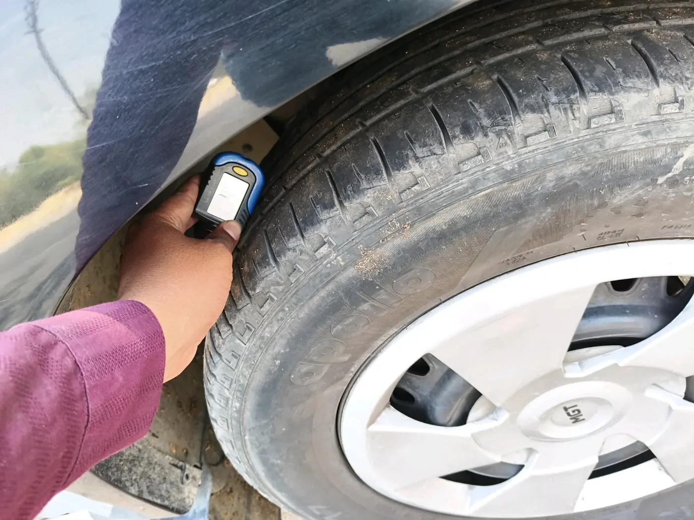 2021 Mahindra Scorpio S5, Diesel, Manual, 94,666 km, tyre