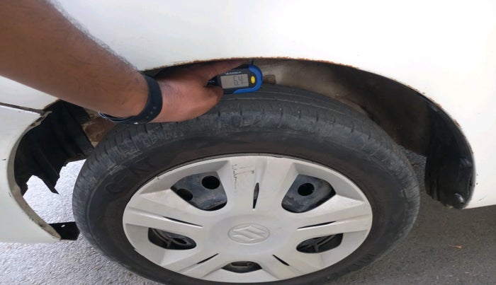 2016 Maruti Wagon R 1.0 VXI AMT, CNG, Automatic, 1,07,457 km, tyre