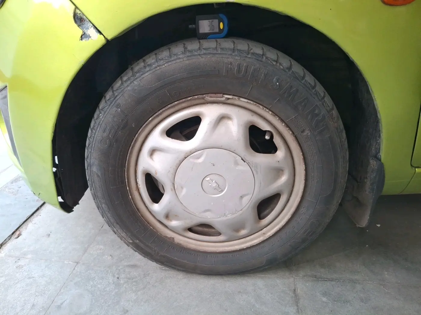 2011 Chevrolet Beat LT PETROL, Petrol, Manual, 1 km, tyre