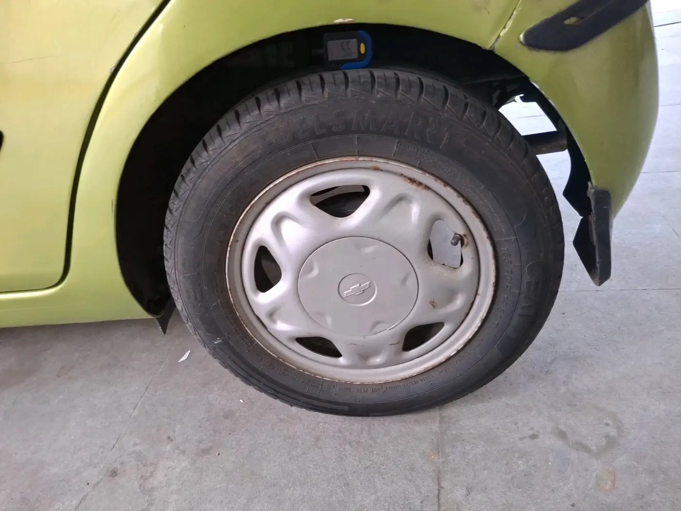2011 Chevrolet Beat LT PETROL, Petrol, Manual, 1 km, tyre