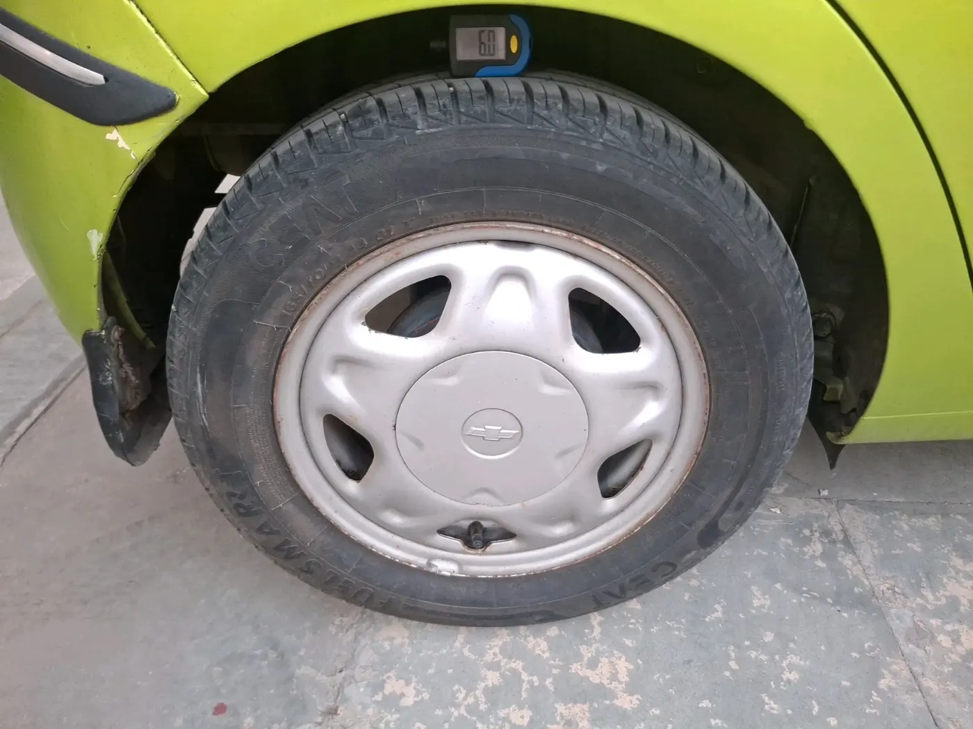 2011 Chevrolet Beat LT PETROL, Petrol, Manual, 1 km, tyre