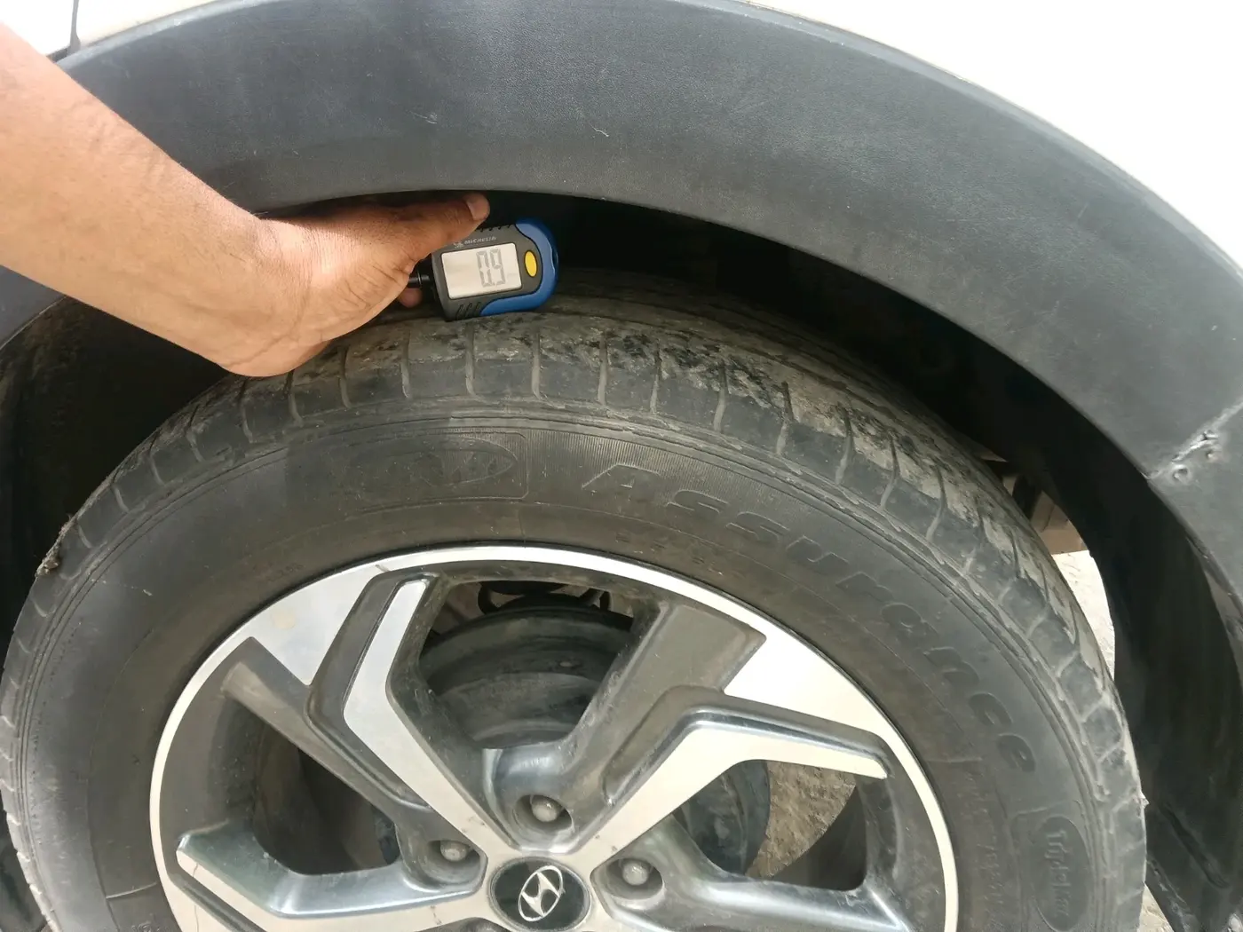 2018 Hyundai Creta SX AT 1.6 PETROL, Petrol, Automatic, 65,853 km, tyre
