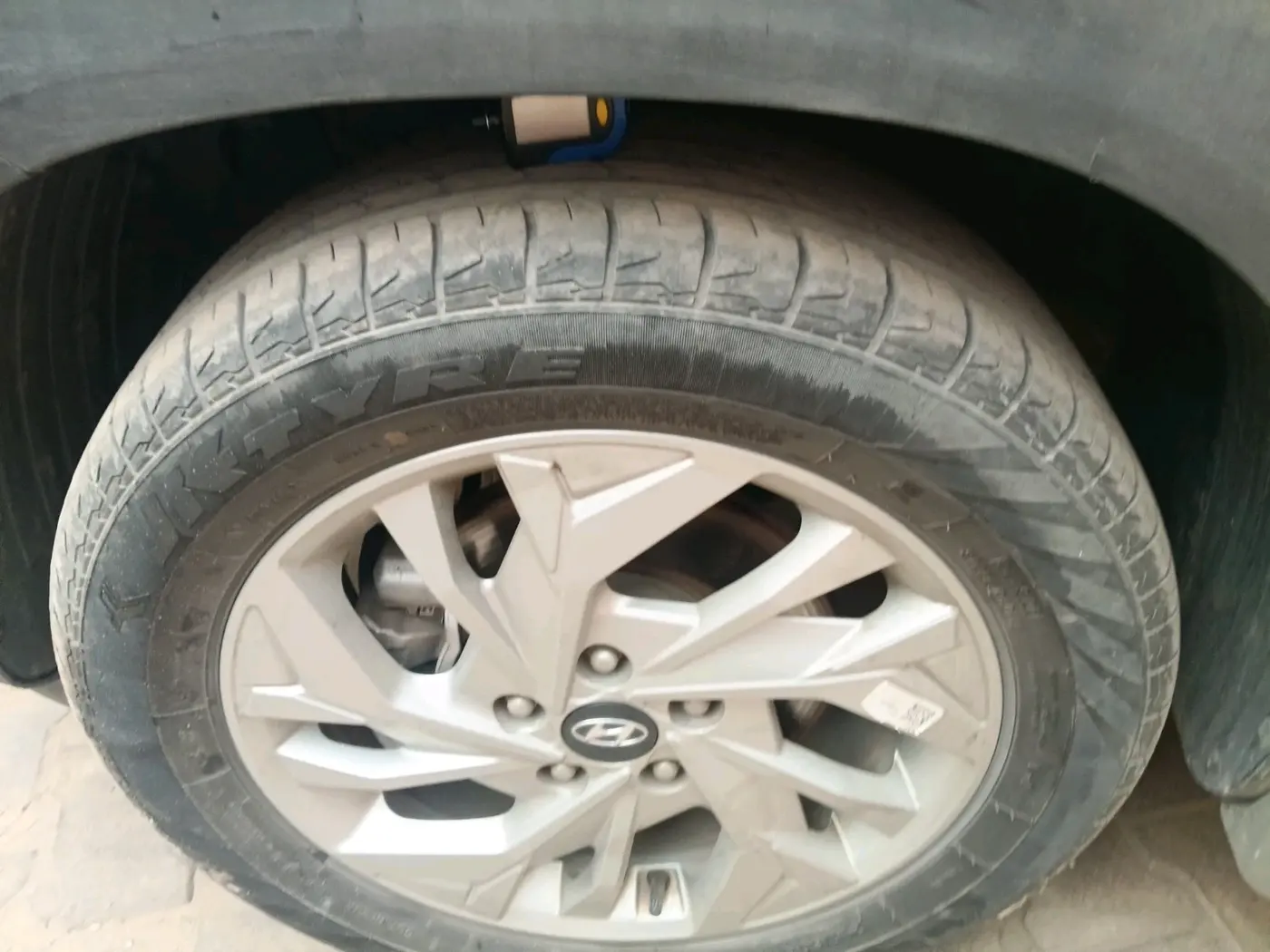 2023 Hyundai Creta SX 1.5 PETROL, Petrol, Manual, 33,723 km, tyre