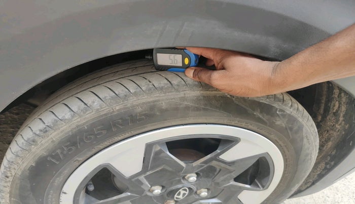 2024 Hyundai EXTER SX 1.2 CNG MT, CNG, Manual, 10,210 km, tyre