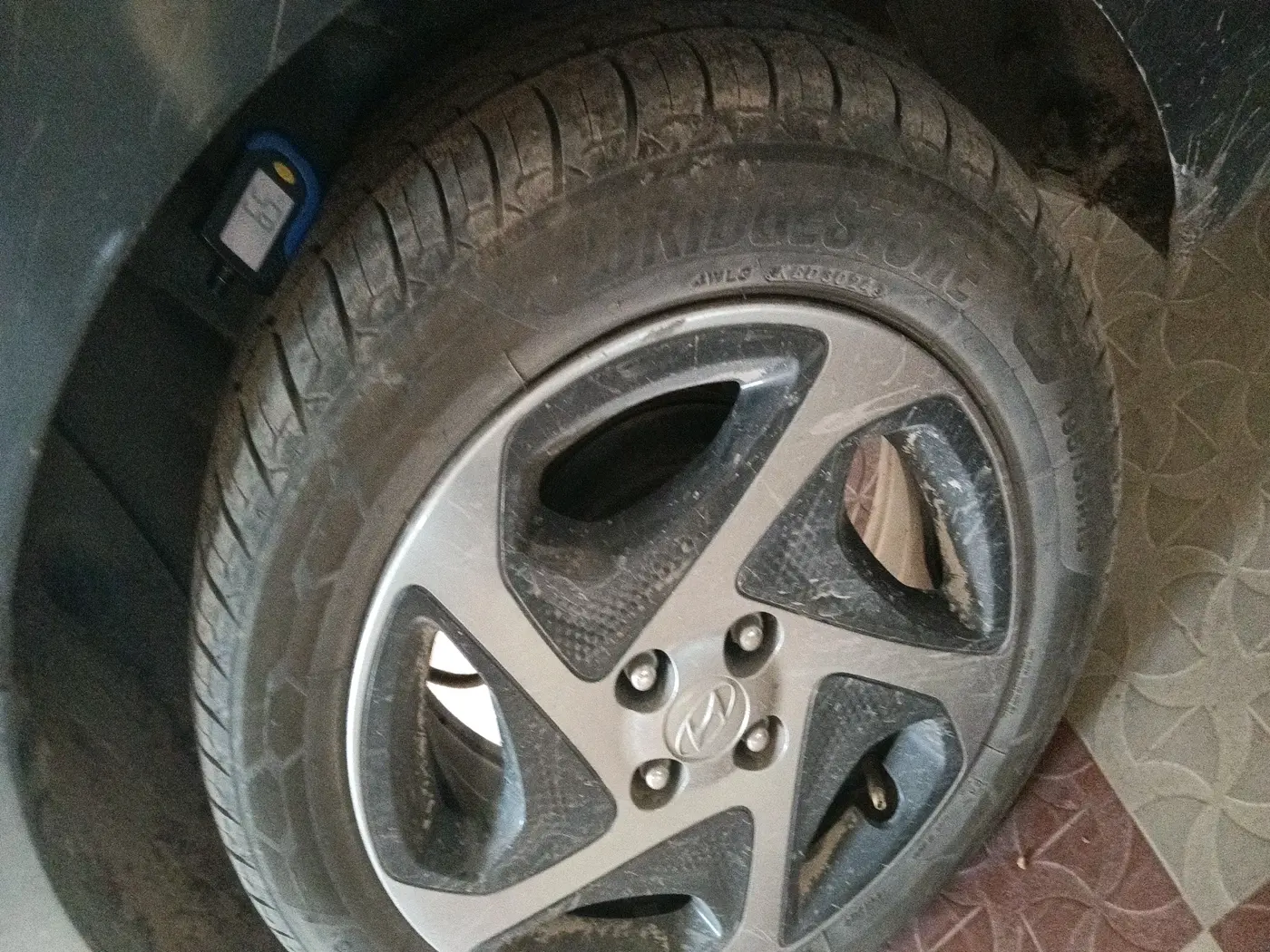 2022 Hyundai Verna S PLUS 1.5 VTVT, Petrol, Manual, 41,552 km, tyre