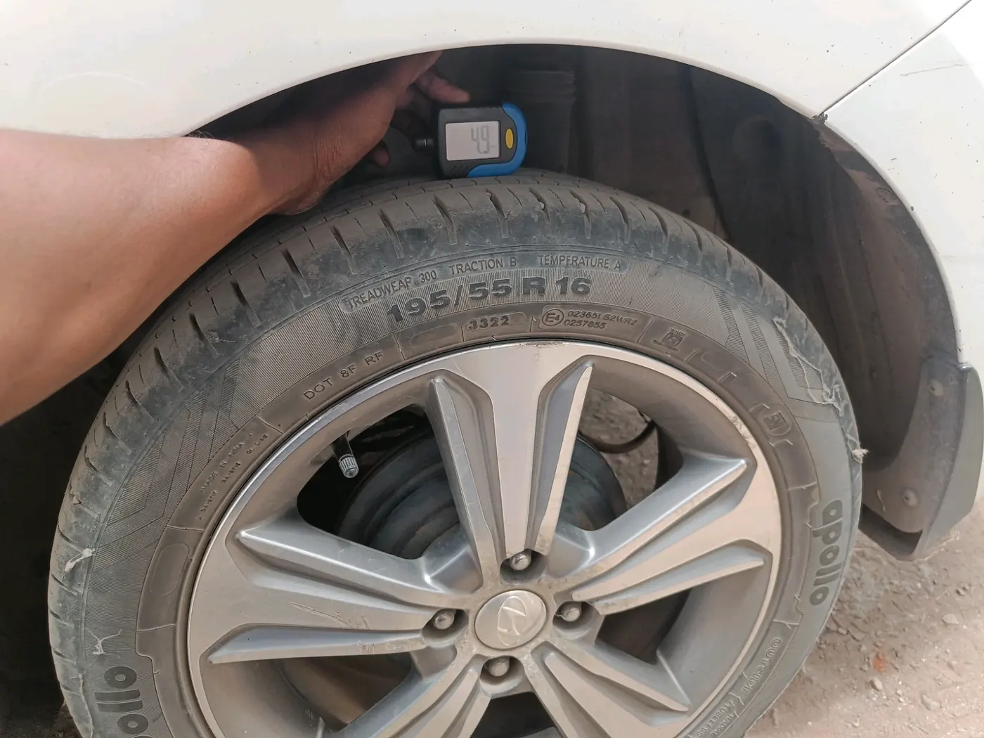2018 Hyundai Verna 1.6 CRDI SX, Diesel, Manual, 1,33,413 km, tyre