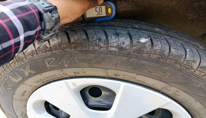 2015 Maruti Ritz VDI, Diesel, Manual, 1,11,058 km, tyre