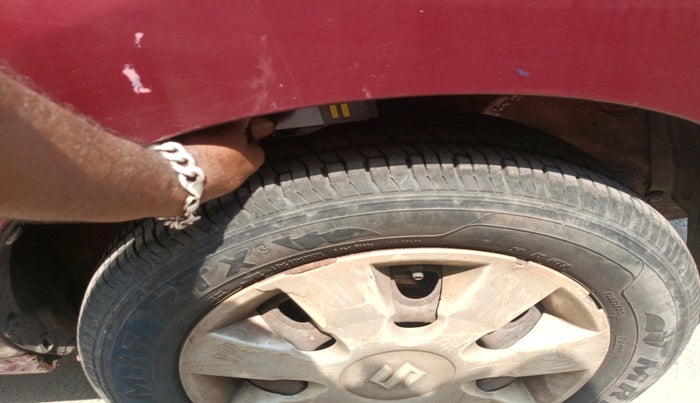 2015 Maruti Alto K10 VXI, Petrol, Manual, 1,06,511 km, tyre