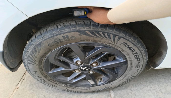 2022 Hyundai GRAND I10 NIOS SPORTZ AMT 1.2 KAPPA VTVT, Petrol, Automatic, 11,337 km, tyre