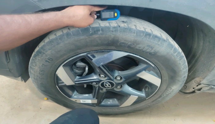 2021 Hyundai Creta E 1.5 DIESEL, Diesel, Manual, 44,797 km, tyre