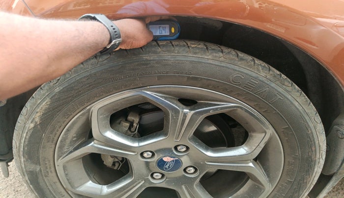 2018 Ford Ecosport TITANIUM 1.5L SPORTS(SUNROOF) DIESEL, Diesel, Manual, 76,665 km, tyre