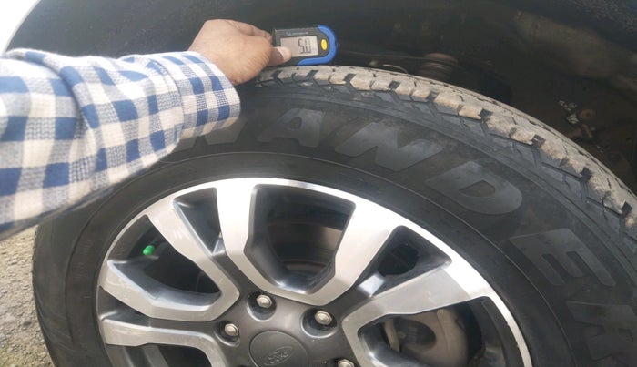 2021 Ford Endeavour TITANIUM PLUS 2.0 4X2 AT SUNROOF, Diesel, Automatic, 1,22,923 km, tyre