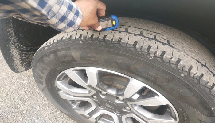 2021 Ford Endeavour TITANIUM PLUS 2.0 4X2 AT SUNROOF, Diesel, Automatic, 1,22,923 km, tyre