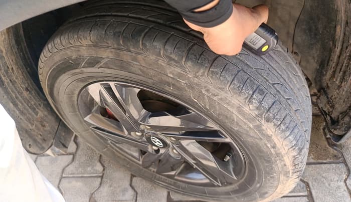 2022 Hyundai Creta S PLUS KNIGHT 1.5 PETROL, Petrol, Manual, 1,50,093 km, tyre