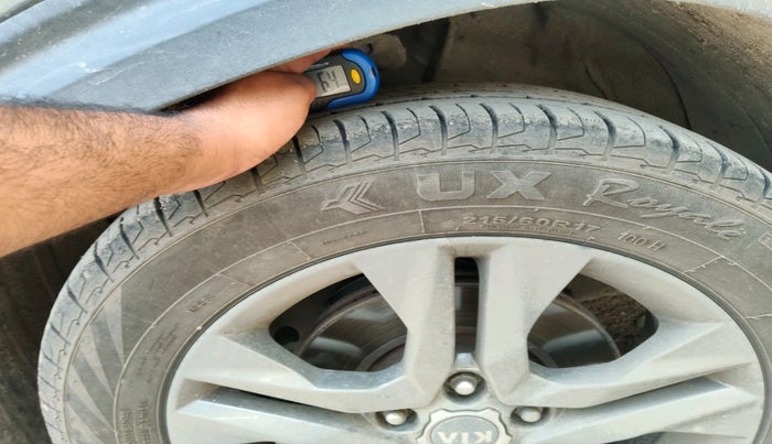 2020 KIA SELTOS HTX PLUS AT1.5 DIESEL, Diesel, Automatic, 1,51,069 km, tyre