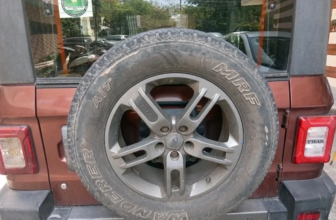 2021 Mahindra Thar LX HARD TOP 4WD MT, Diesel, Manual, 53,636 km, tyre