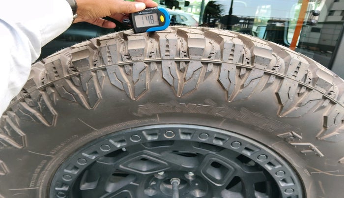 2022 Mahindra Thar LX D AT 4WD HT, Diesel, Automatic, 45,489 km, tyre